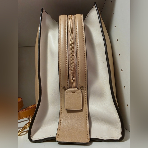 Coach Rogue 30 1941 Cream Leather Tote with Gold Accents - Picture 15 of 15